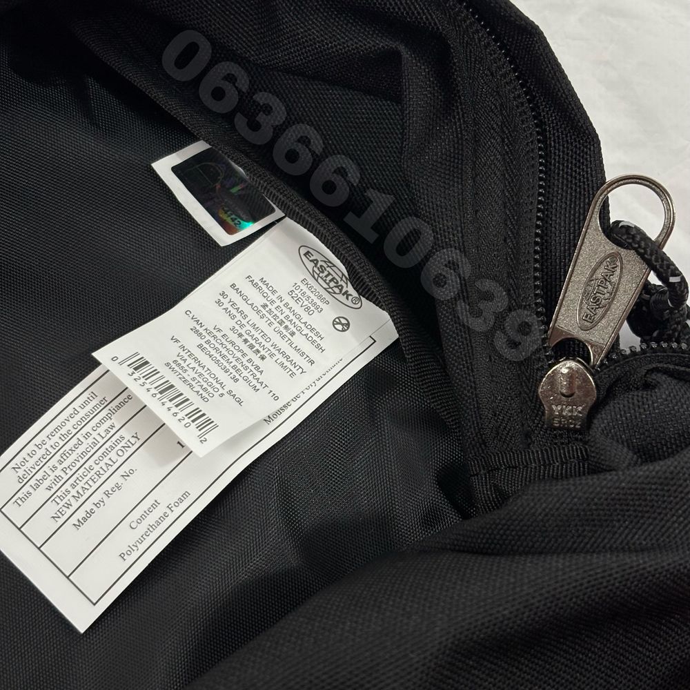 Оригинал! Новый Рюкзак Eastpak в Черном Цвете | Черный Портфель Истпак