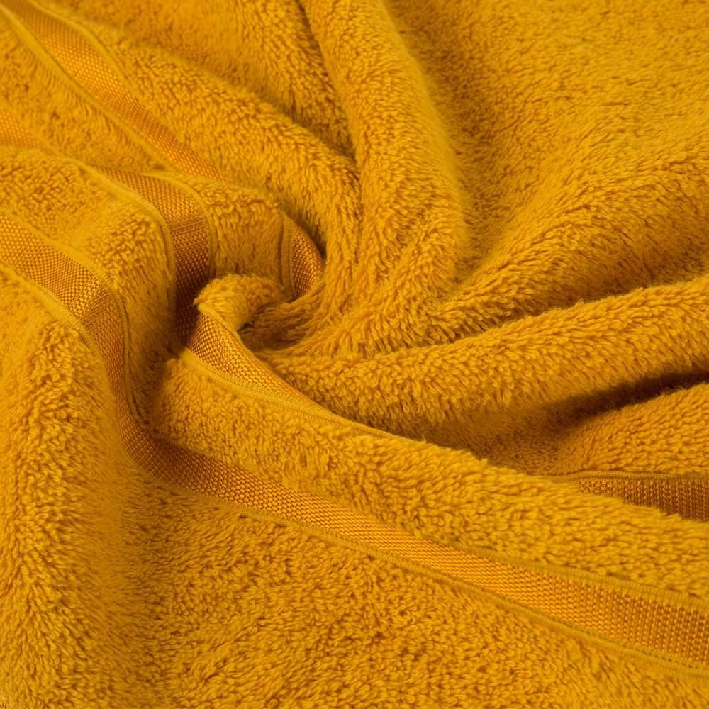 Ręcznik Madi 70x140 musztardowy 500g/m2 frotte