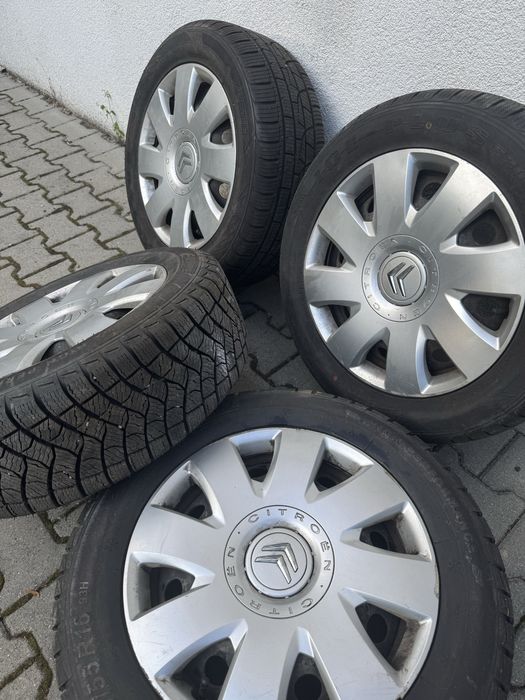 Citroen C5 II koła felgi stalowe komplet 215/55 16''