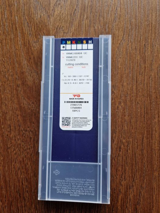 Nowe płytki VNMG160404-UC YG3020