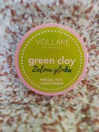 Mineralny puder z zieloną glinką Vollare Nowy