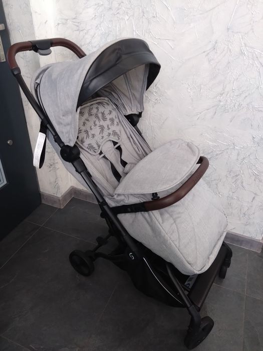 ESPOO+ wózek spacerowy do 22kg składany lekki + ocieplacz + folia