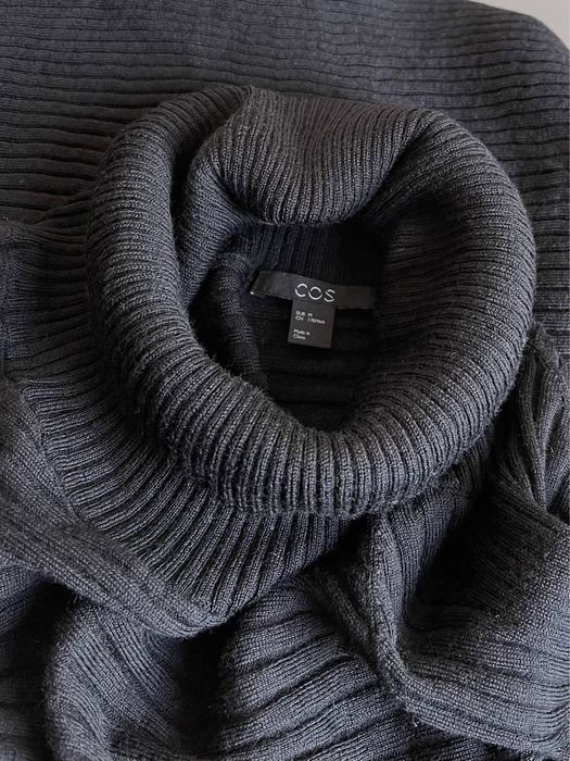 Шерстяное платье миди Cos