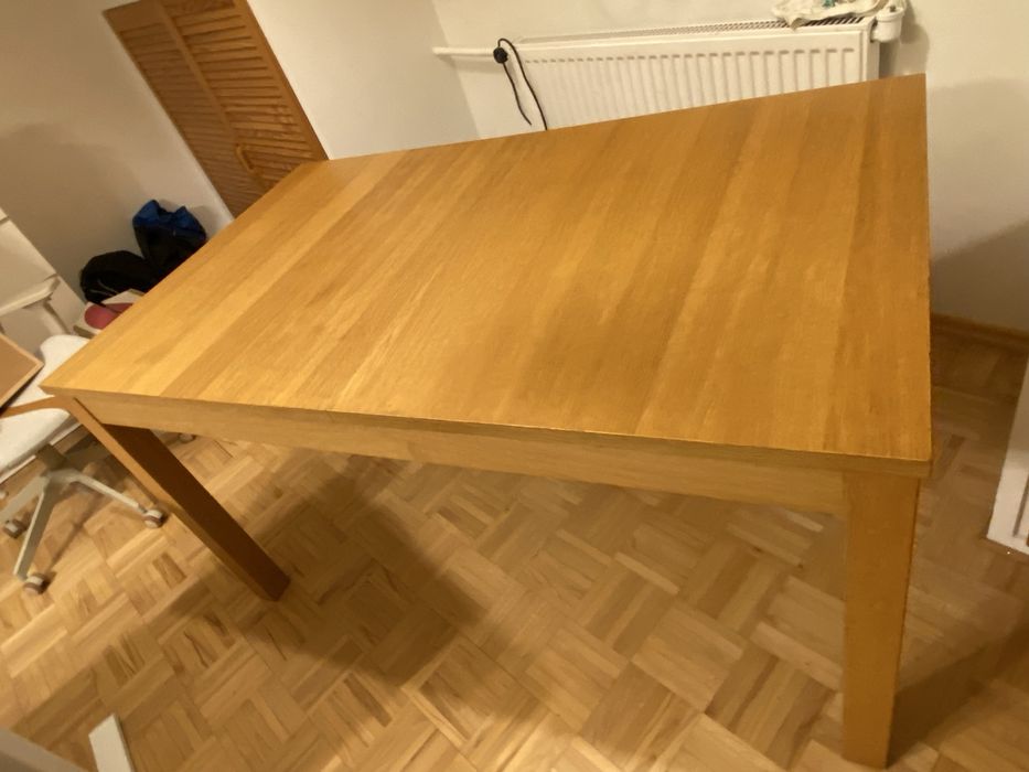 Stół 140x84 Krzesla ikea borje