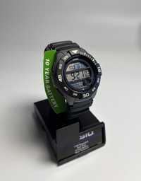 casio ws-1100h-1avcf, годинник касіо, часы касио Ø43мм