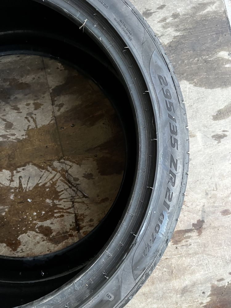 Dwie Opony Pirelli p zero 295/35/21 2022r.