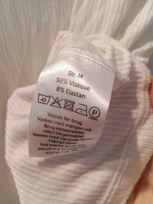 Koszulka Na Ramiączkach Biała Koronka VRS M Nowa