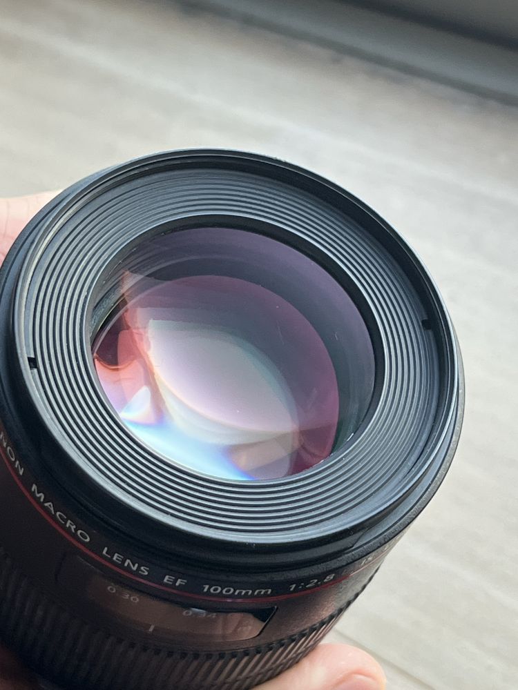Objectiva Canon EF 100mm F2.8 L macro
