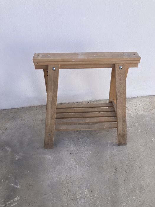 Conjunto 2 cavaletes Ikea madeira