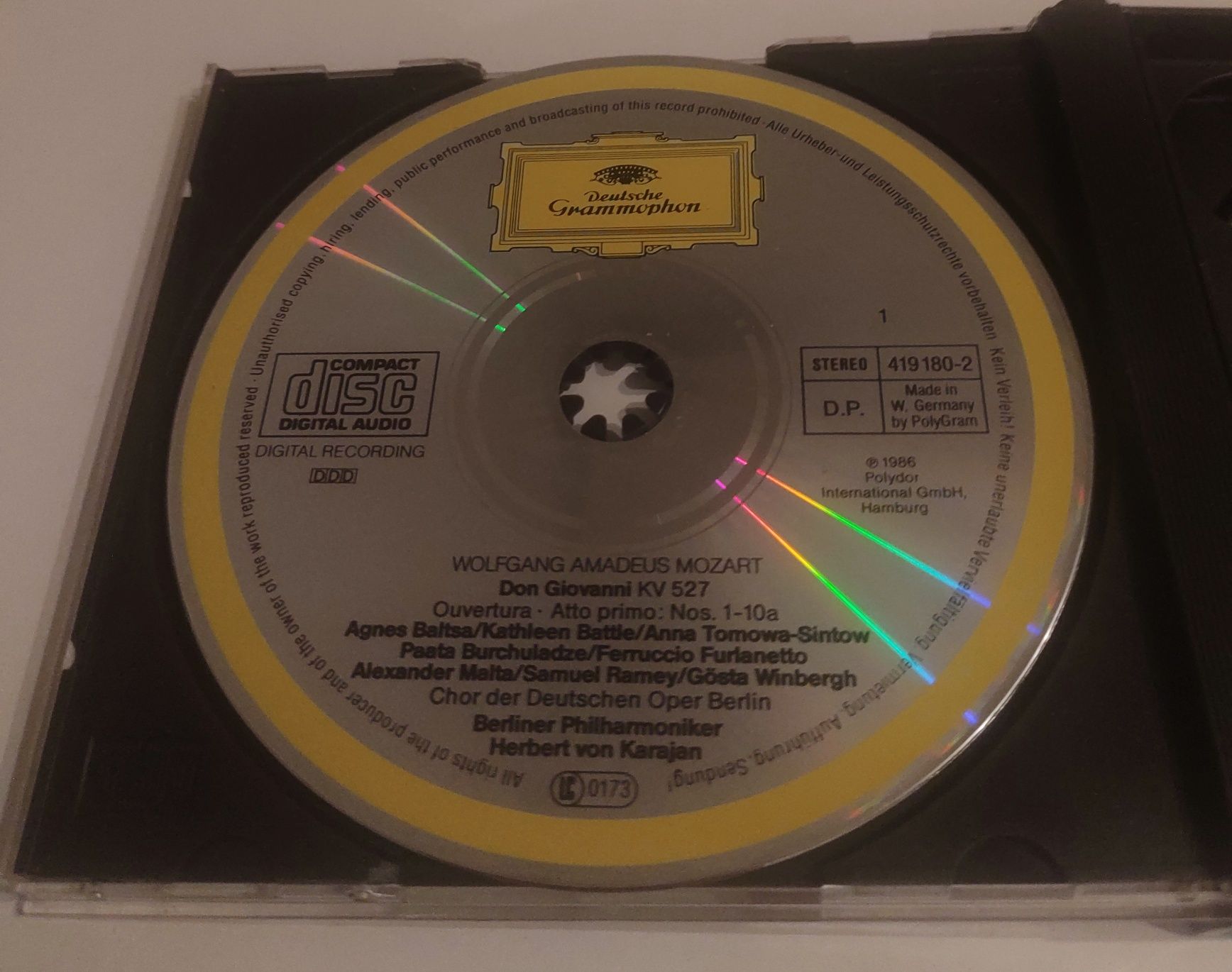 Sprzedam Box 3 CD W.A. Mozart Don Giovanni