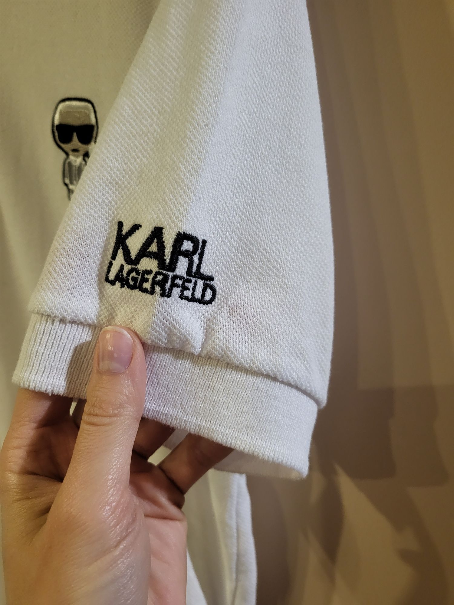 Karl Lagerfeld koszulka polo męska L