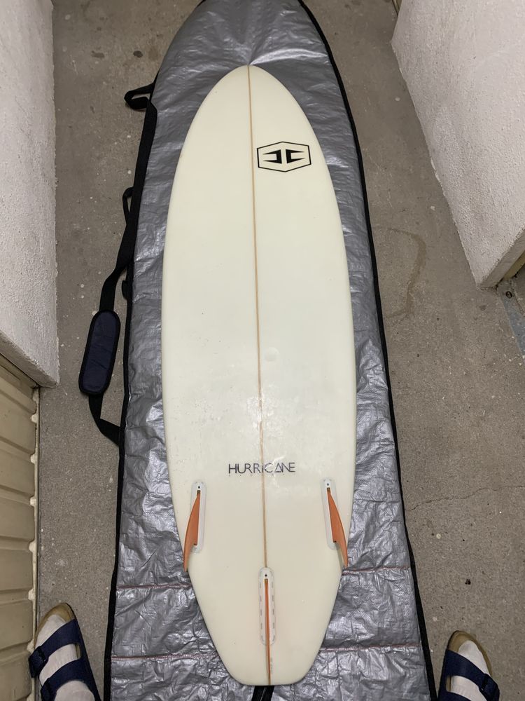 Prancha de surf+ capa+ quilhas