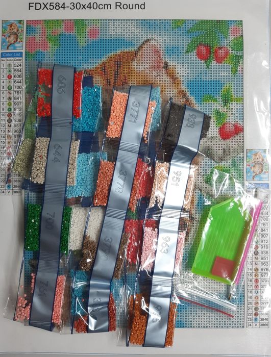 Diamond painting, kit completo