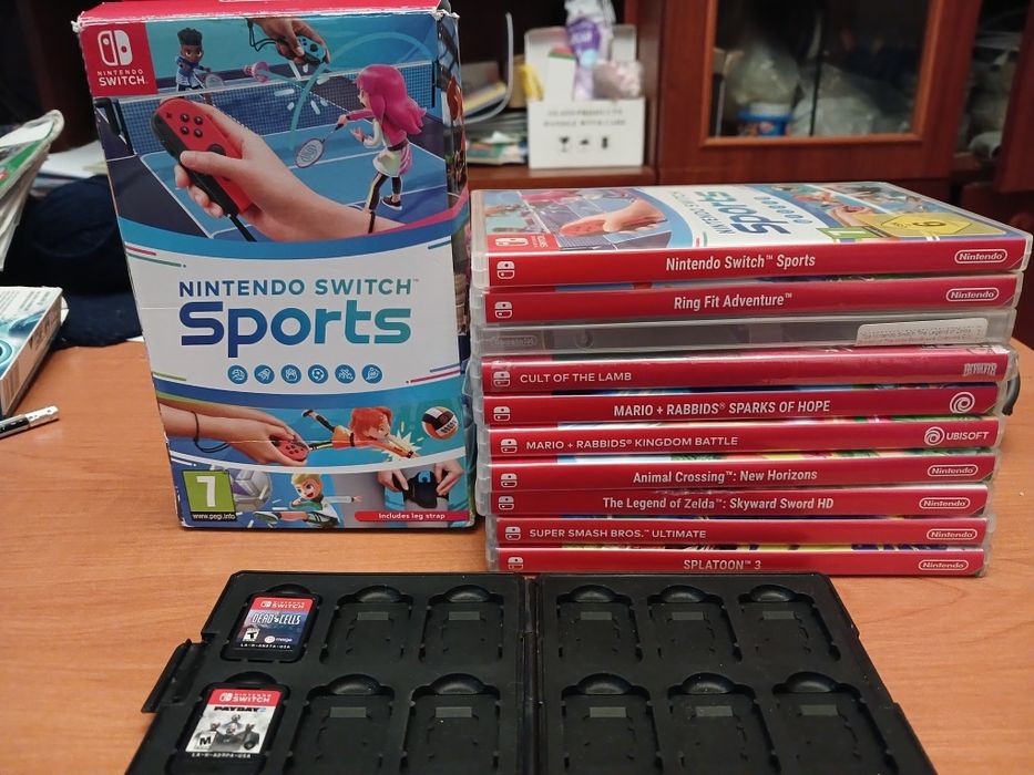 Консоль Nintendo Switch OLED Model HEG-001 64GB Blue Red