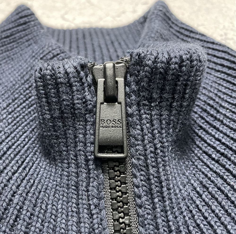 Hugo Boss Кофта Свитер На Замку Вязаный Кардиган Оригинал L Размер