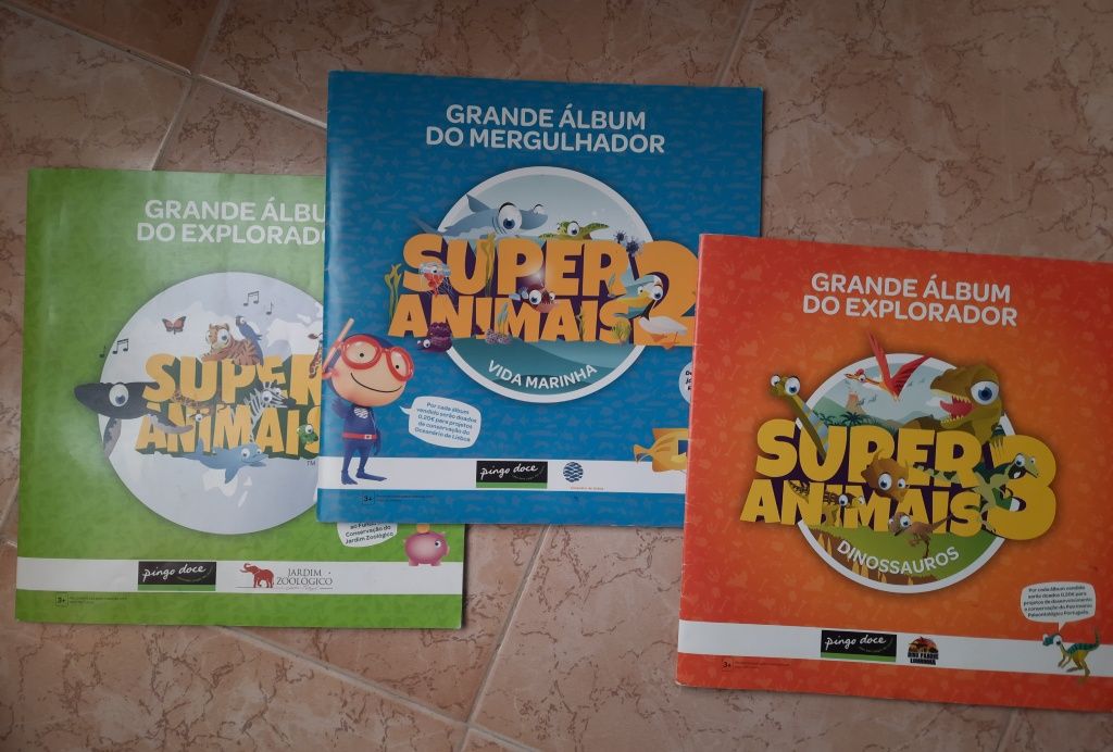 Caderneta Super animais pingo doce