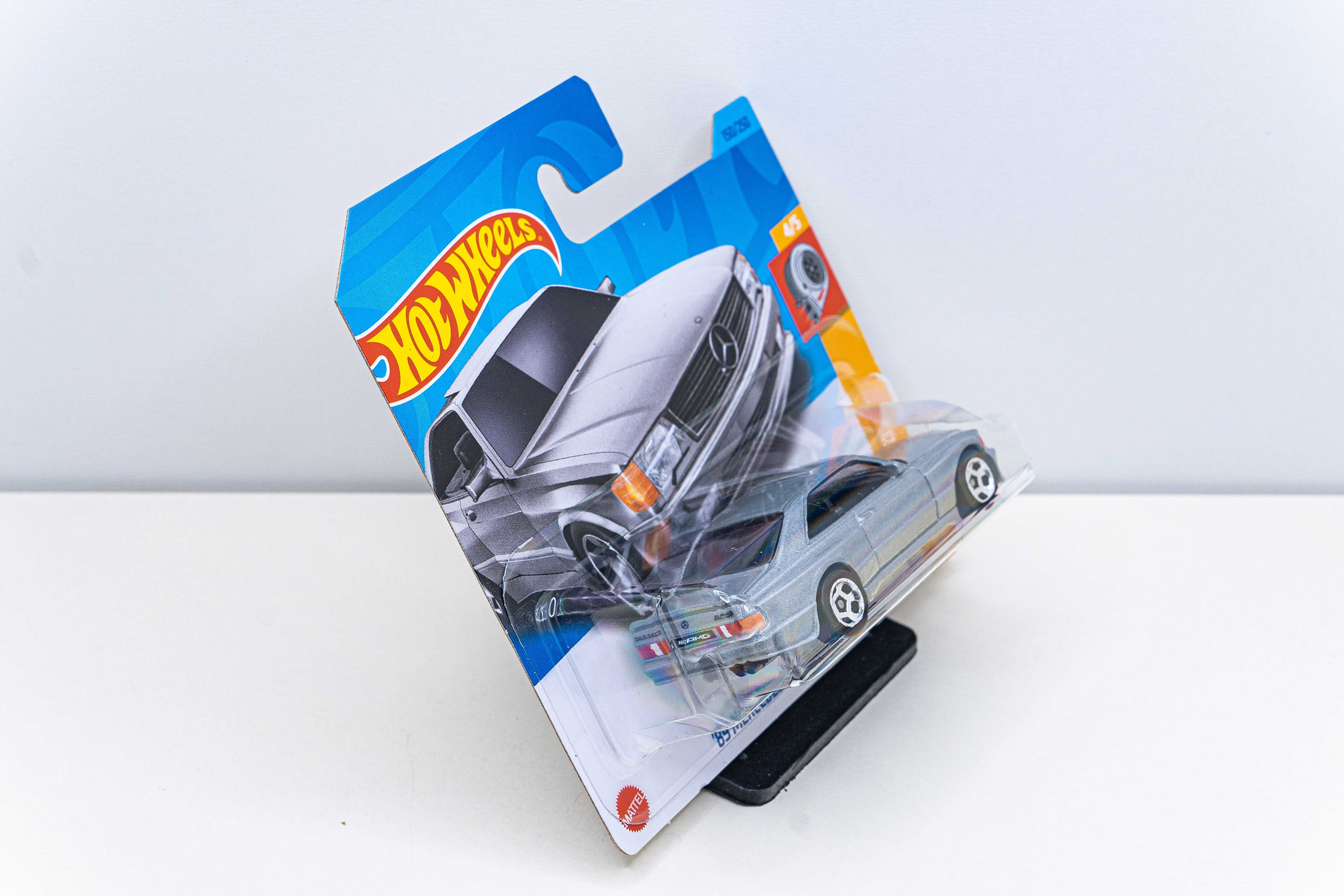 HOT WHEELS 89 Mercedes-Benz 560 SEC AMG 150/250 HW Turbo 4/5 - NOWY