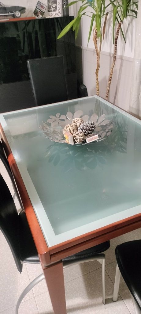 Mesa de sala extensível