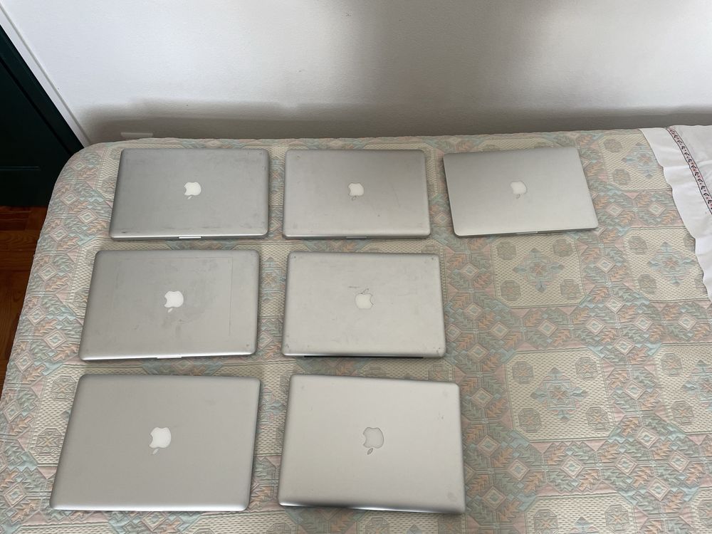 Lote de 8 Macbook Pro de 2011 a 2017