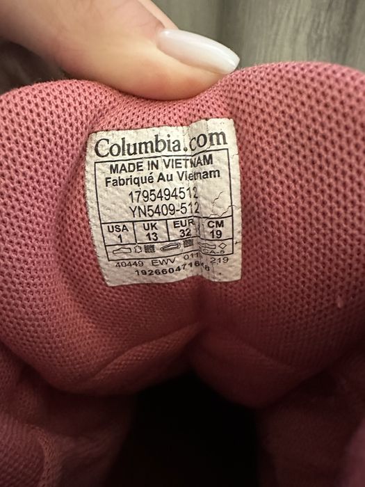 Водонепроникні черевики Columbia waterproof для двійні