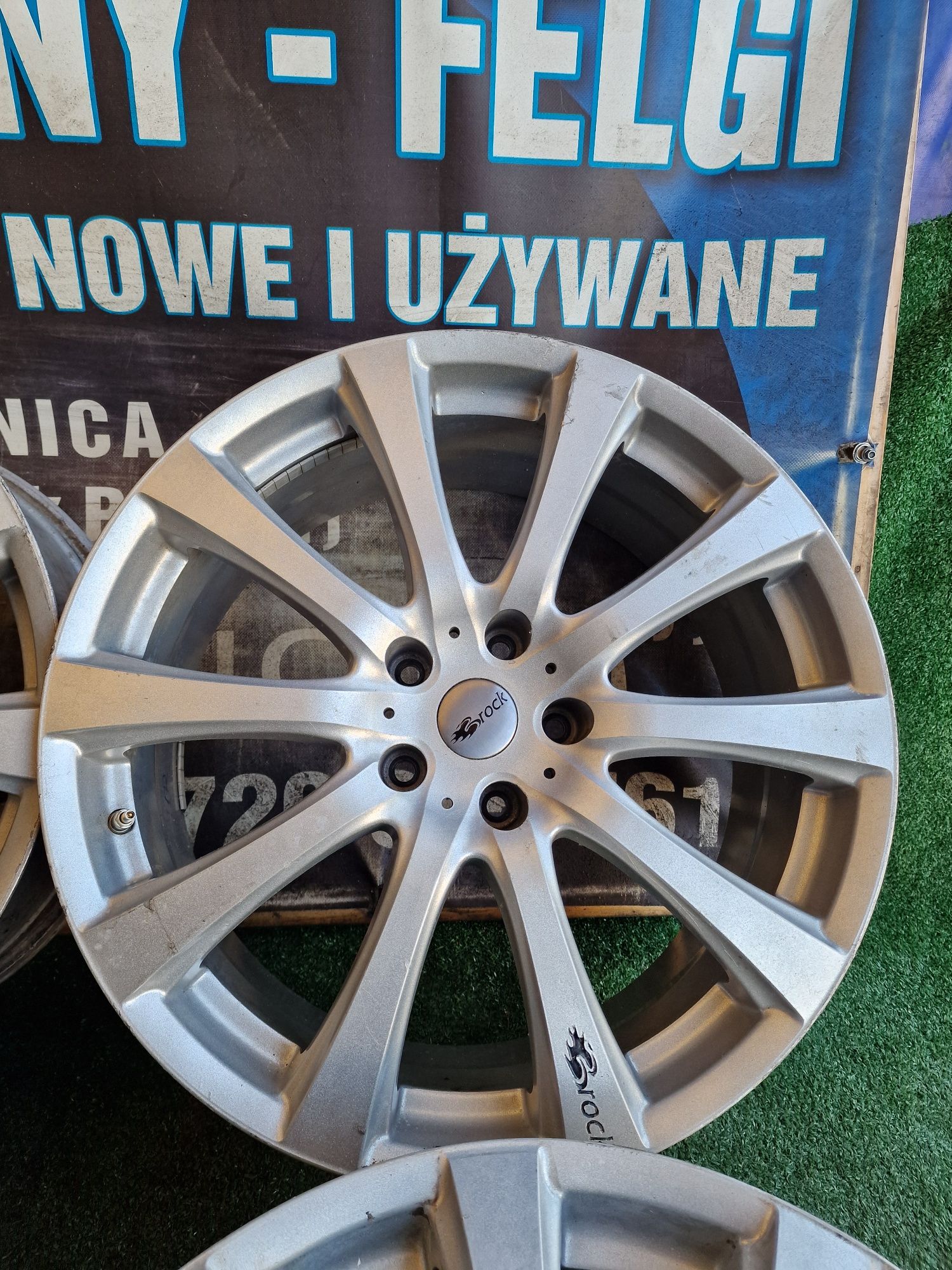 Alufelgi 22 5×130 Porsche Cayenne Audi Q7 Vw Touareg Komplet