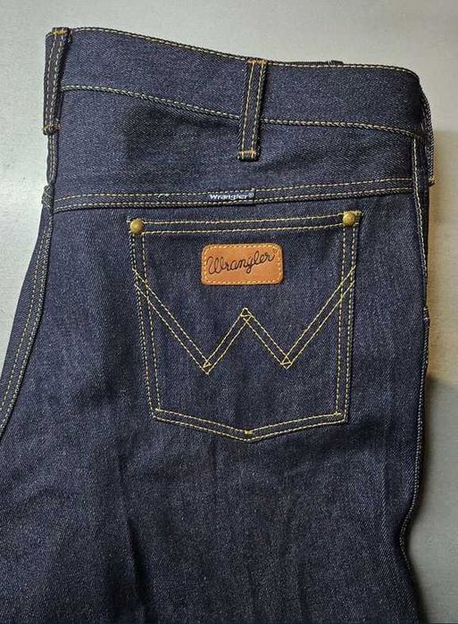 Новые джинсы WRANGLER разных размеров из RAW denim 14.5 ОZ