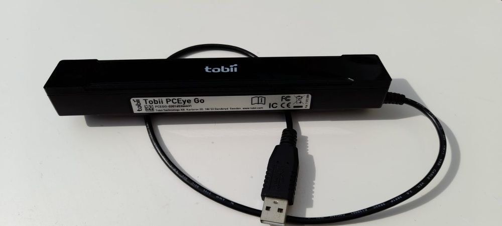 Tobii PCEye Go controle o seu computador com o movimento dos olhos.