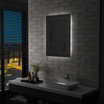 Vidaxl Ścienne Lustro Łazienkowe Z Led, 60 X 80 Cm