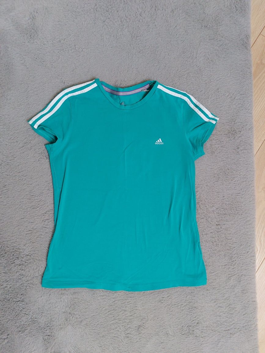 Bluzka sportowa Adidas L Climalite Cotton