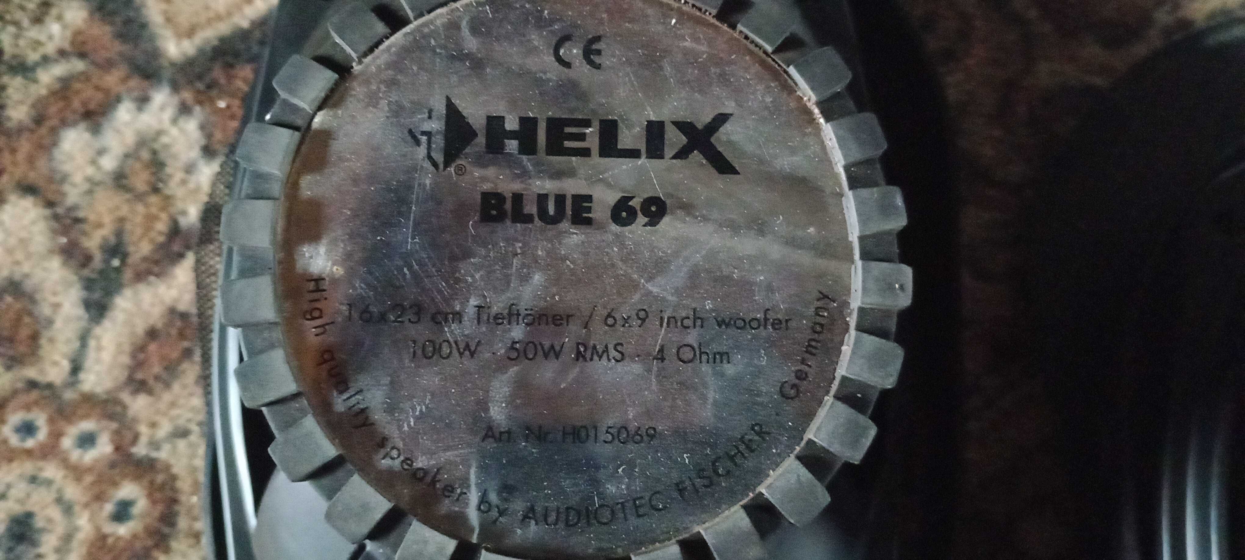 Głośniki samochodowe helix blue 69