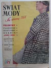Żurnal Świat Mody nr 75 wiosna 1968