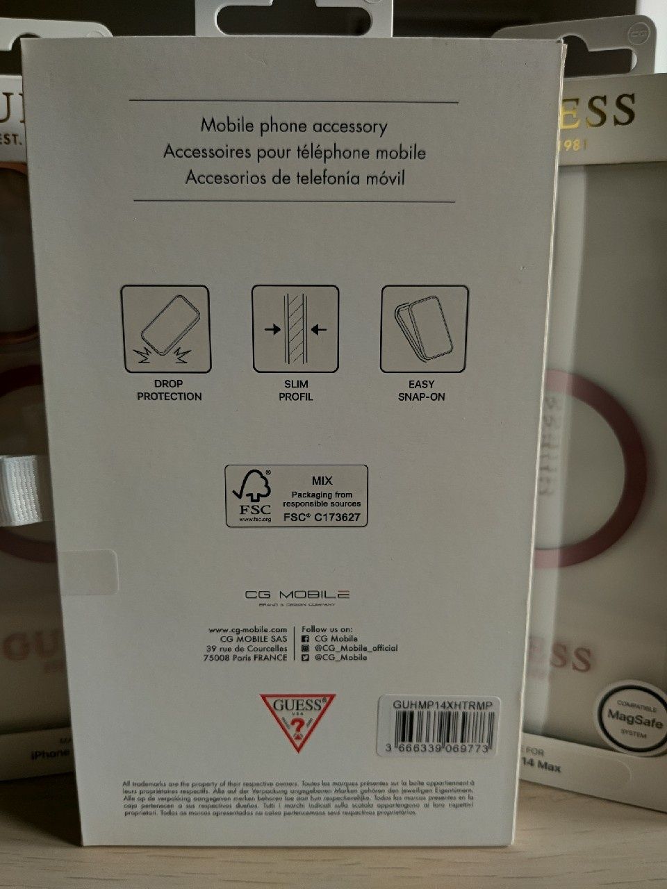 Etui Guess do iPhone 14 Pro Max - MagSafe