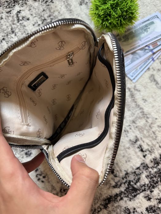 ‼️Сумка чоловіча через плече Guess Vezzola Cross Body, Сумка гуес