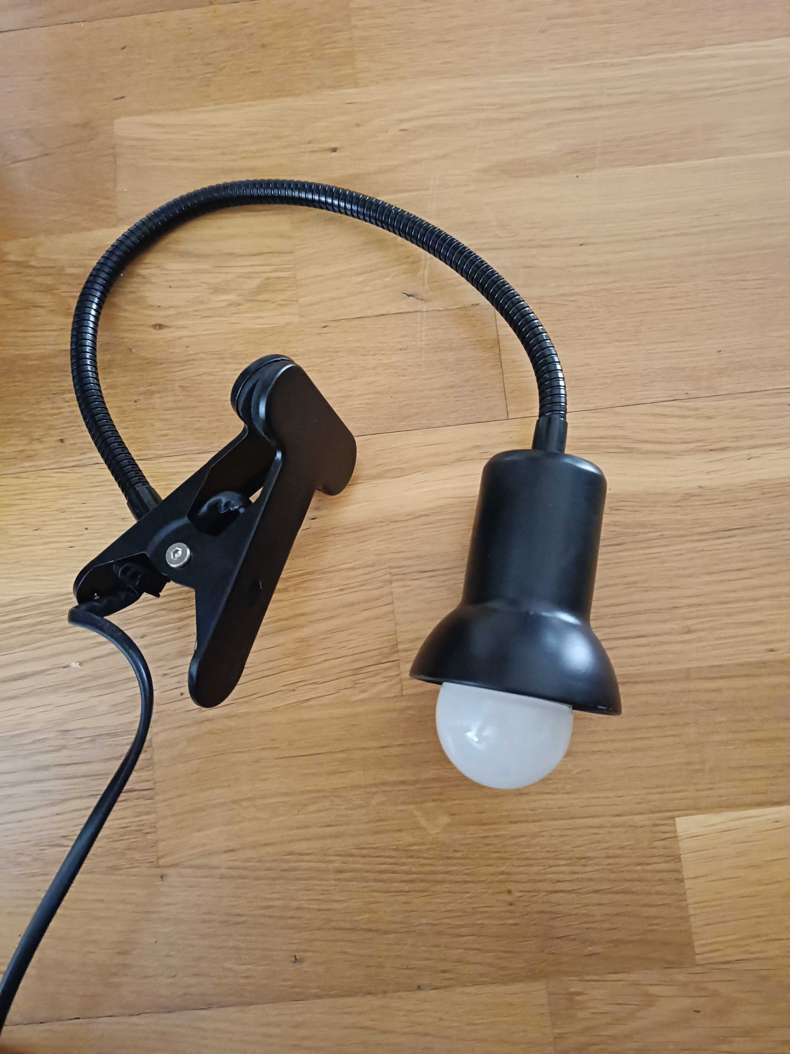 Lampka na klips Ikea biurkowa z funkcją jasności ,przyciemniania