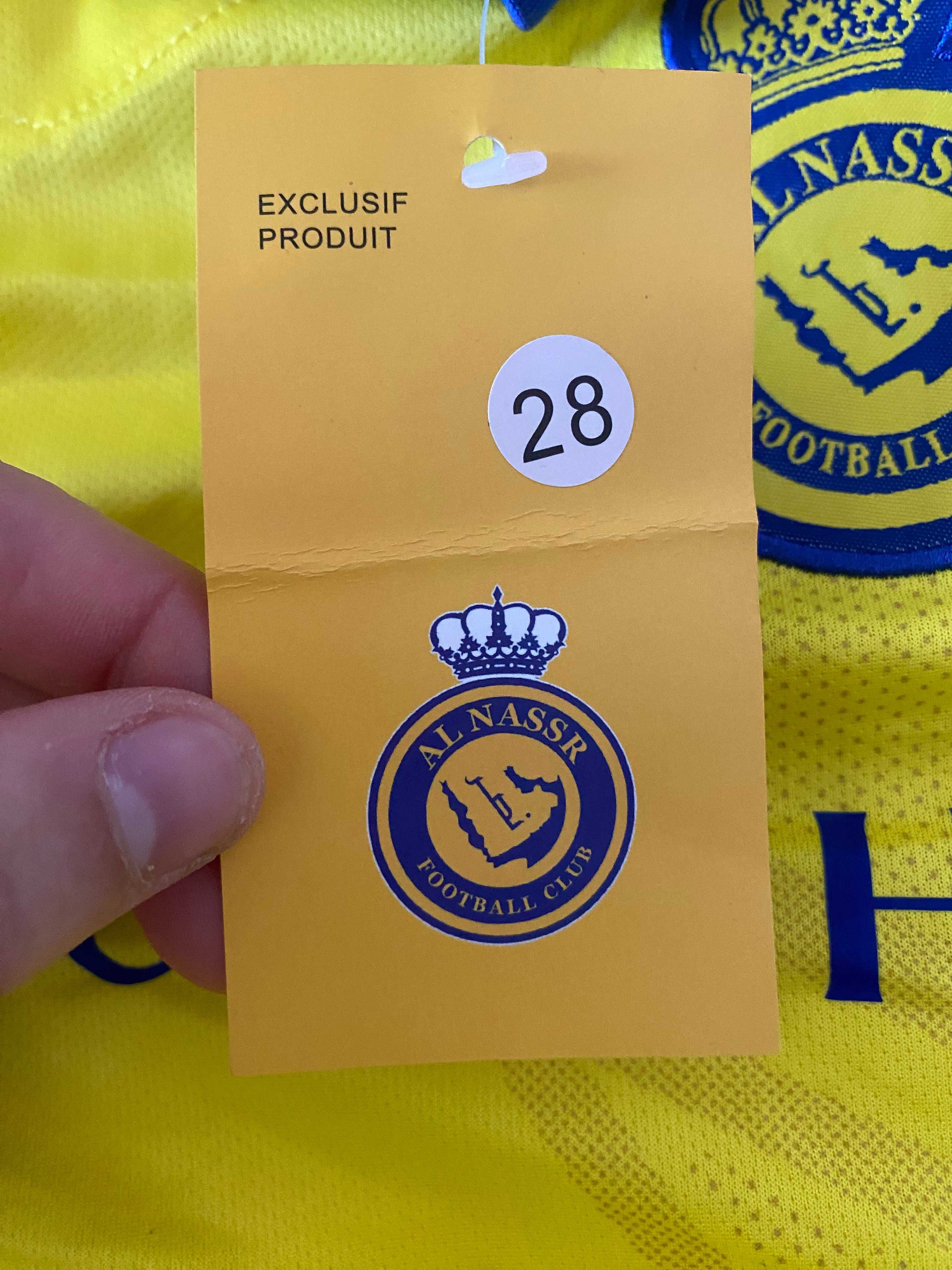 NOWA - ALL NASR F.C. nr 7 RONALDO 2022 - 2023 - dziecięcy - UNIKAT