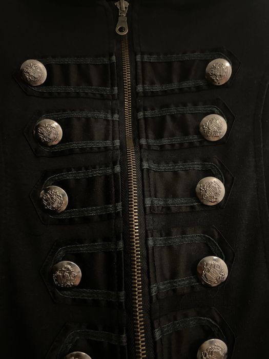 Жакет гусарський піджак мілітарі , готичний y2k архив