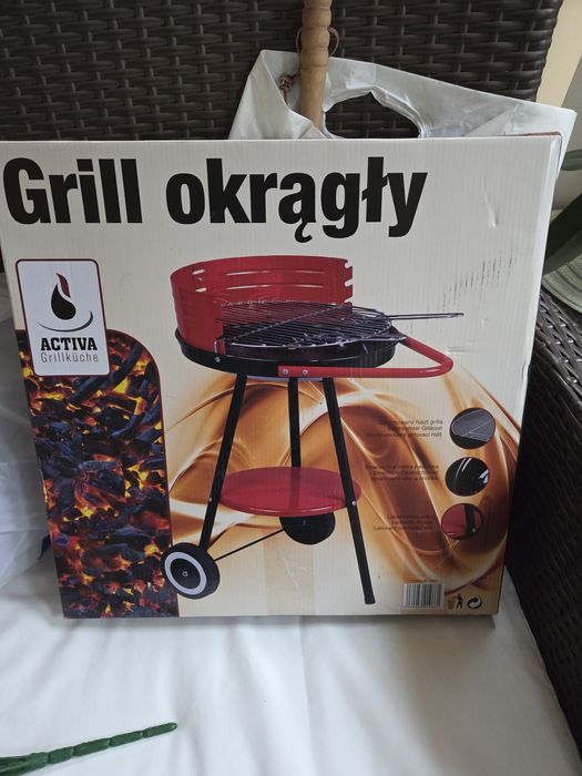 Nowy grill okrągły