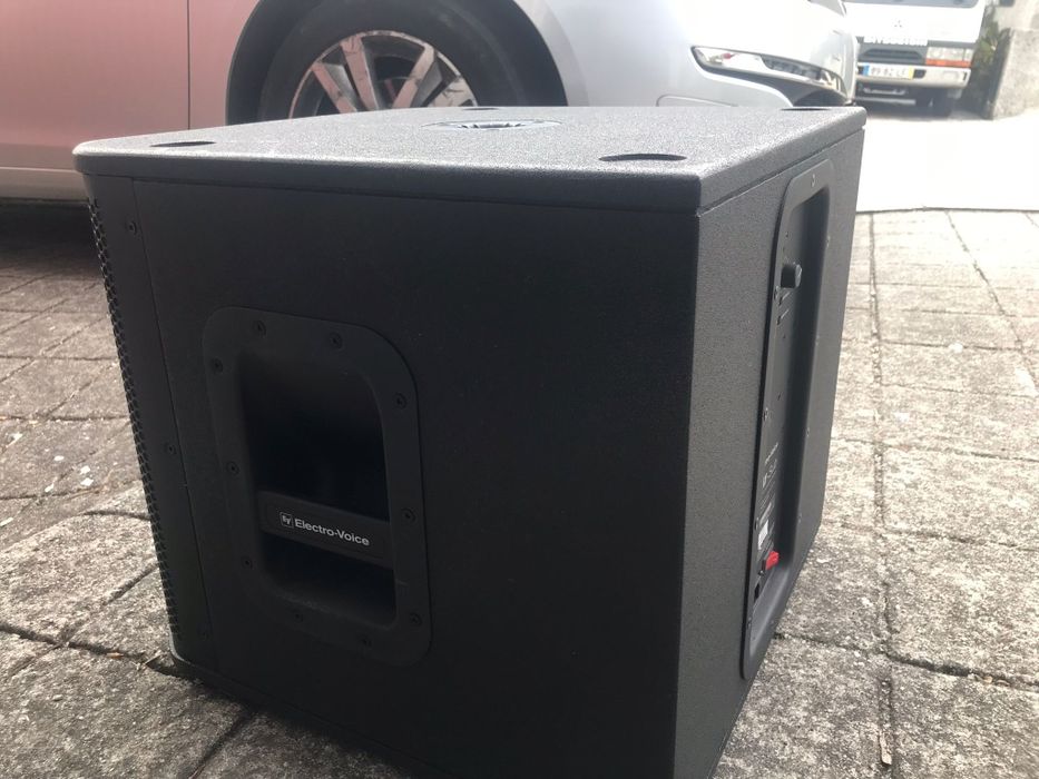 Colunas sub grave 12" Electrovoice