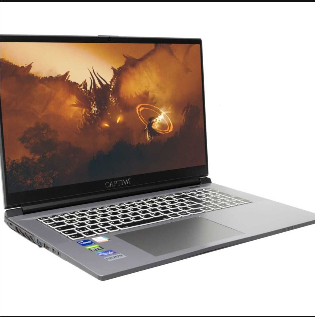 CAPTIVA I66-803, intel i5 12500h rtx 3050 17.3 32gb