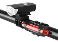 Велосипедний ліхтар USB світлодіодний перезаряджуваний набір для вело