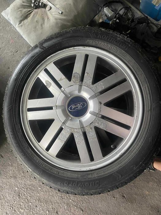 Felgi Aluminiowe Ford 5x108 R16 z Oponami Koła 205/55 wielosezonowe