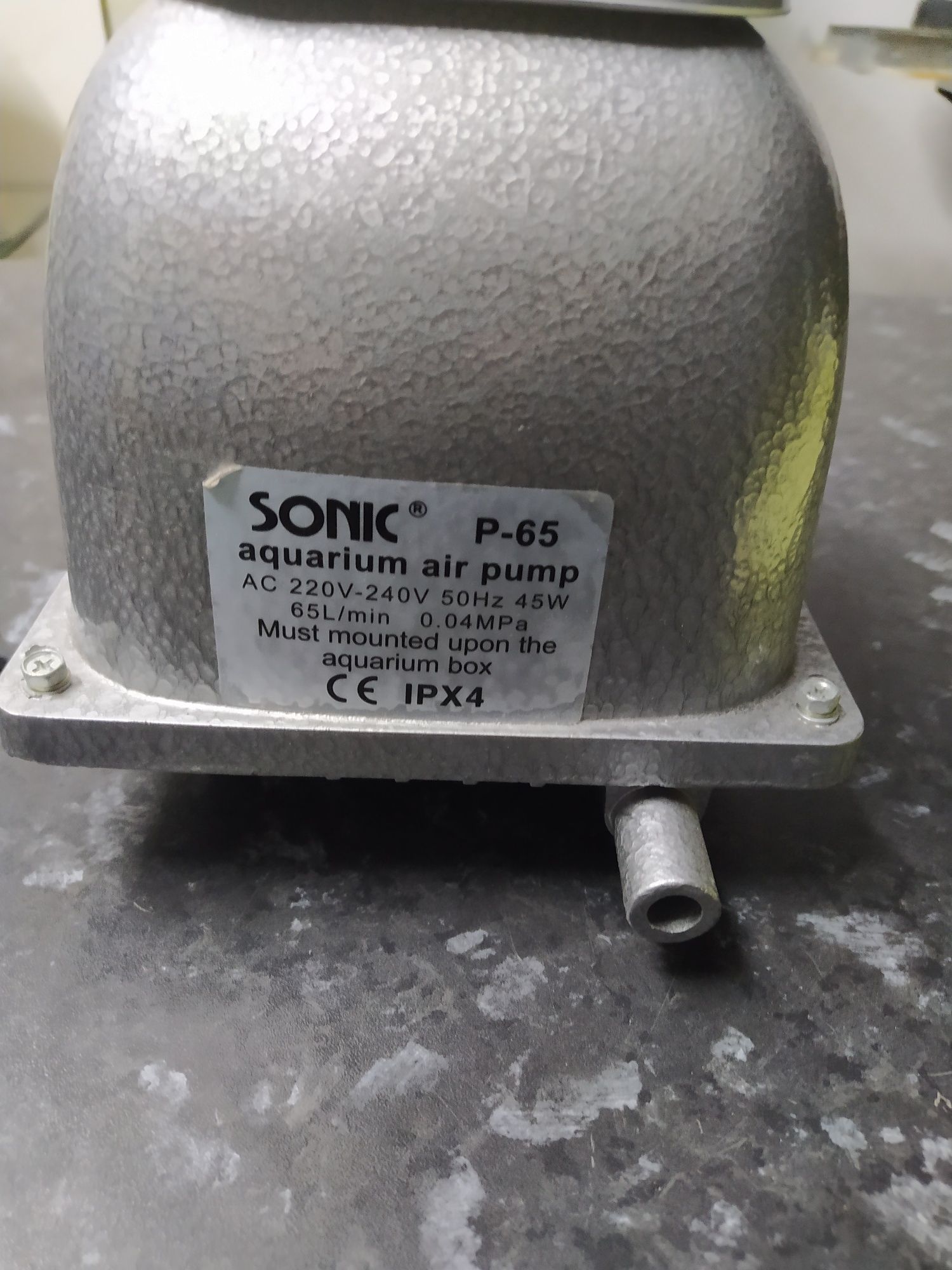 Compressor de ar para aquário