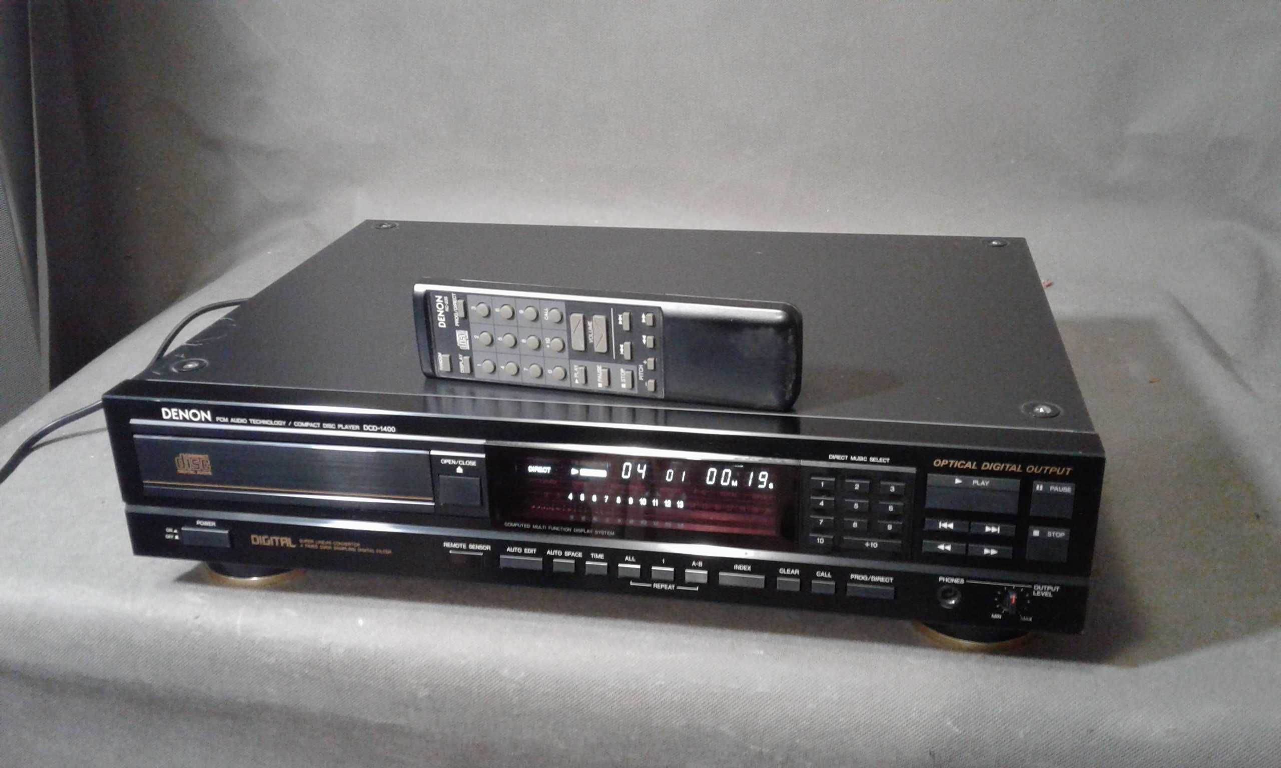 DENON DCD-1400,odtwarzacz cd+pilot