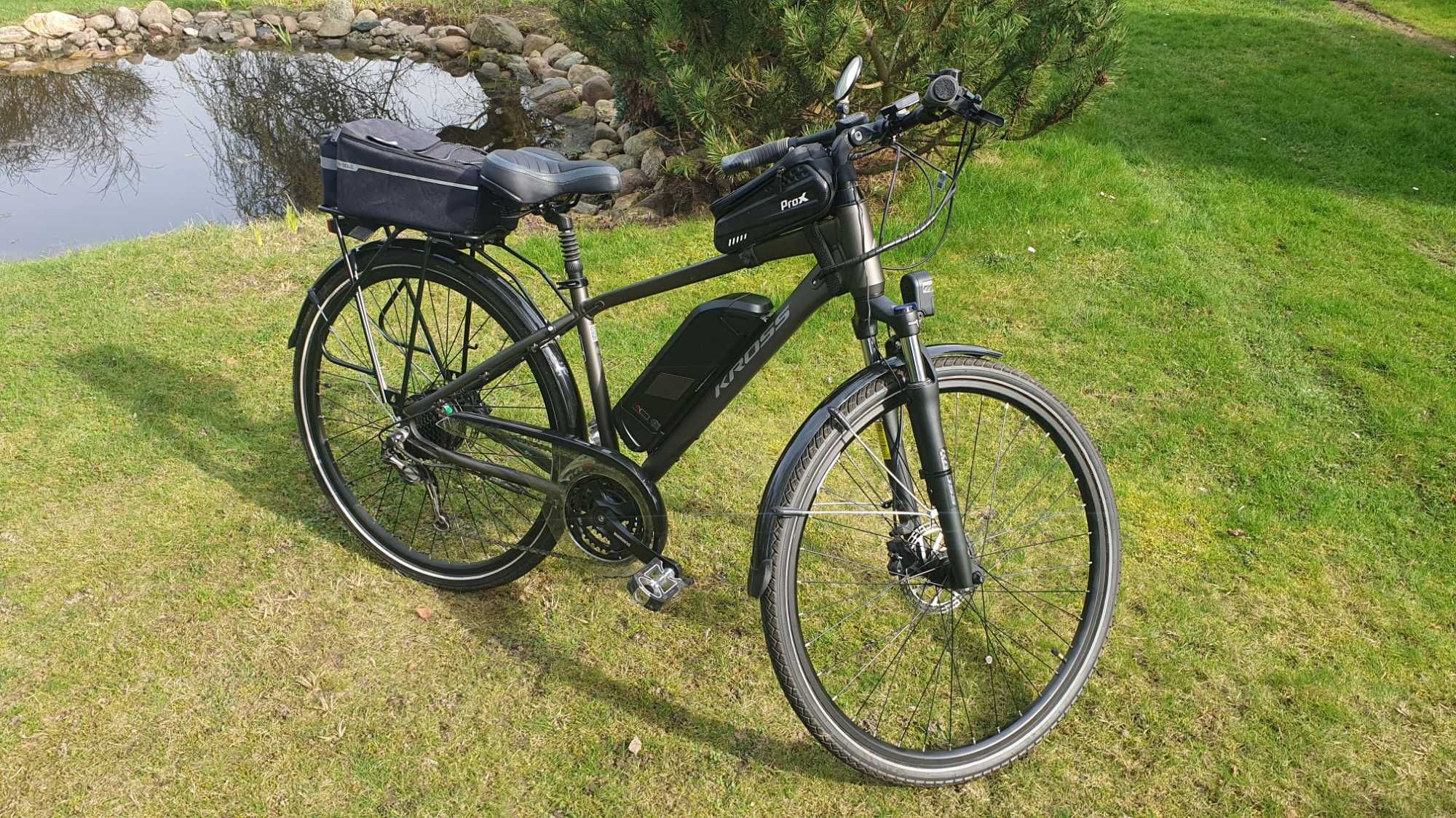 Elektryczny rower trekkingowy Kross Trans Hybrid 1.0