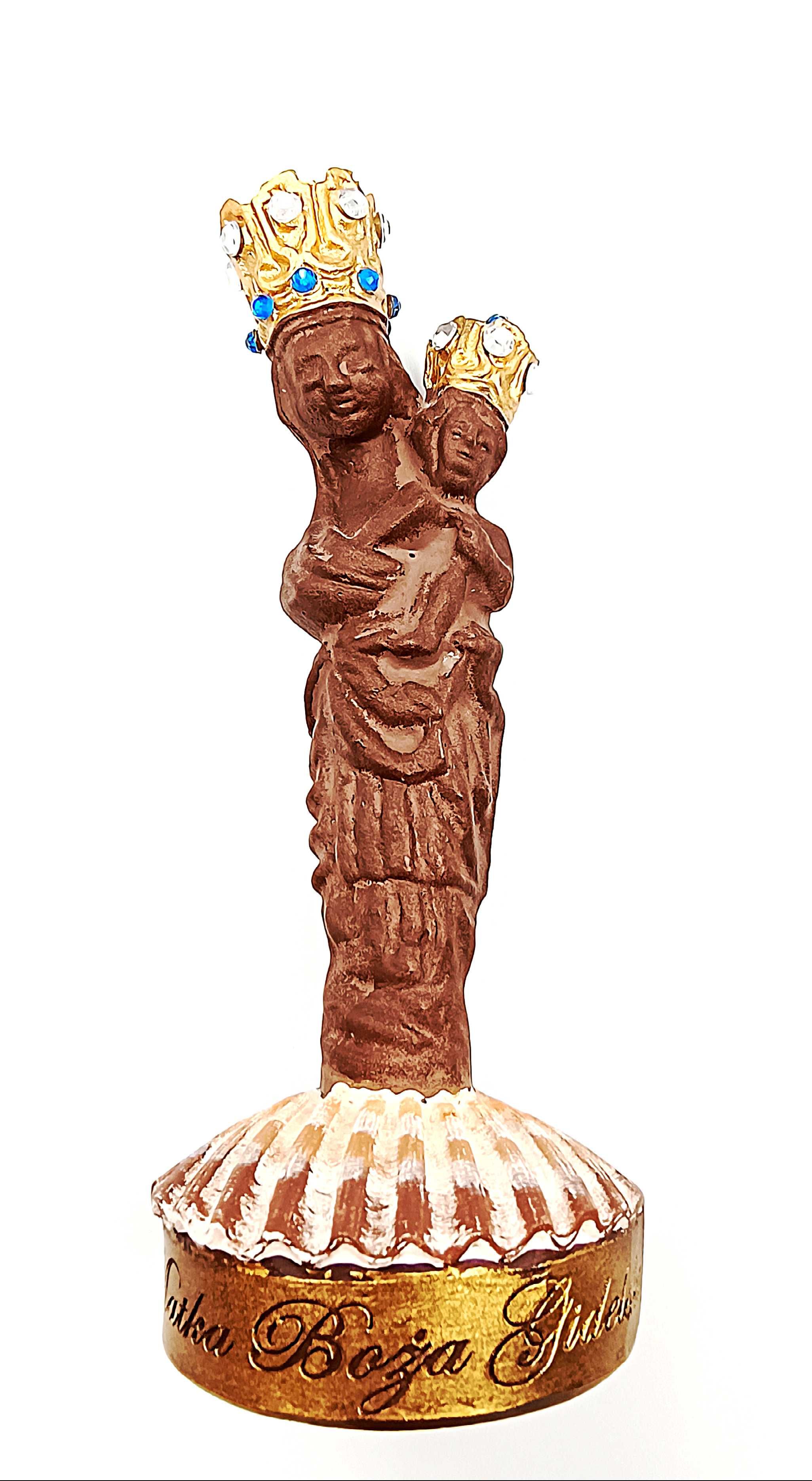 Matka Boska Boża Gidelska figurka rzeźba figura Gidle ciekawa