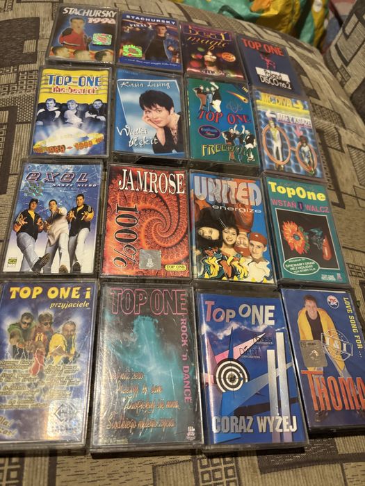 Polski Dance Top One najwieksze przeboje kaseta audio