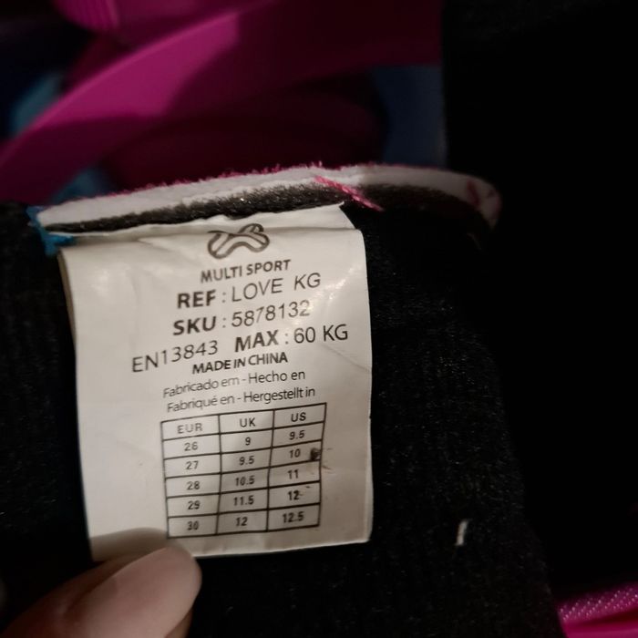 Conjunto desportivo - hoverboard + patins