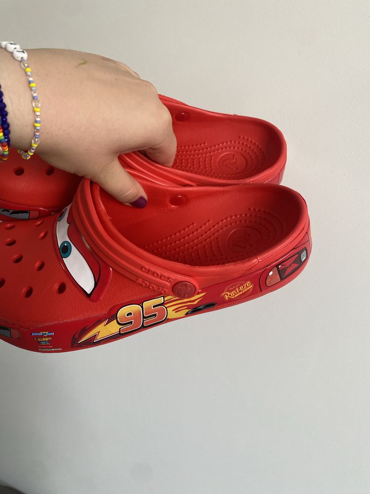 Crocs Mcqueen klapki 39/40