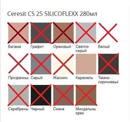 Эластичный силик. герметик для стыков Карамель CERESIT CS25 280мл