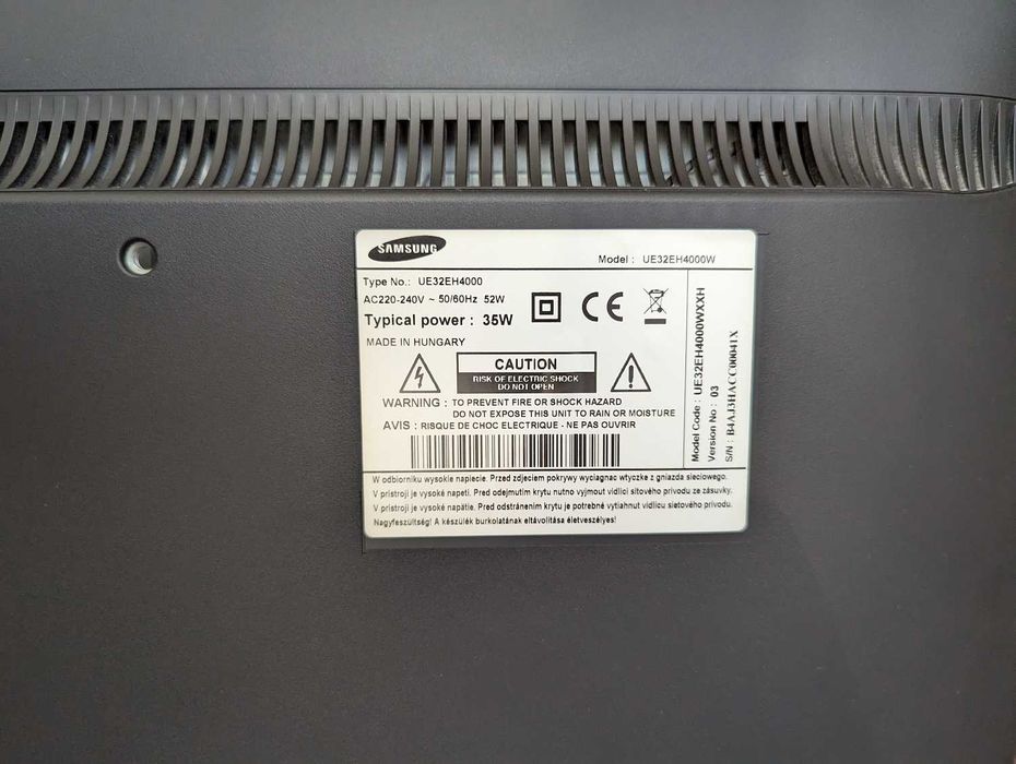Telewizor Samsung UE32EH4000 32" Full HD